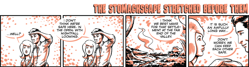 The Stomachscape Stretched Before Them